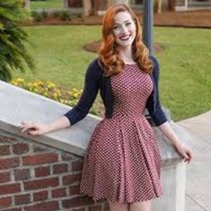 Trashy Diva Burgundu Dot Dress